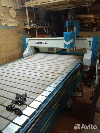 Фрезерный станок с чпу по дереву