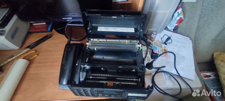 Телефон факс panasonic