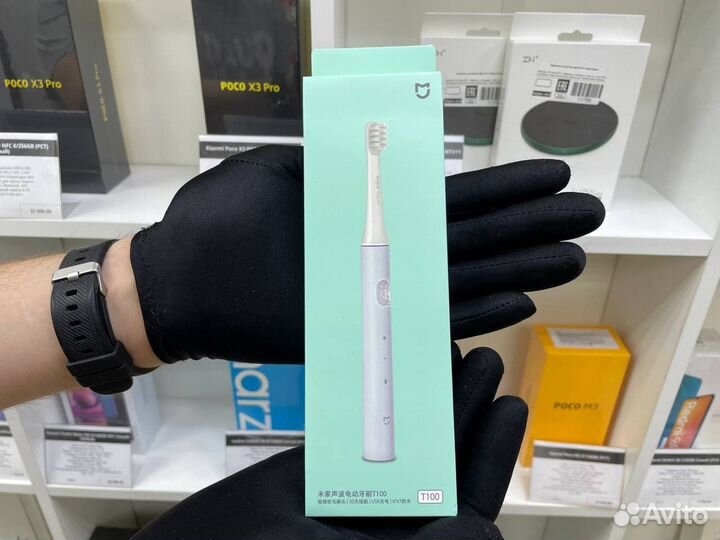 Топ ультразвуковая зубная щетка Xiaomi Mijia T100