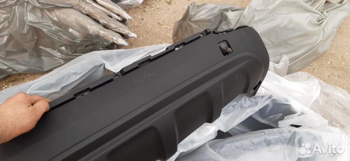 Накладка заднего бампера KIA Sportage 4