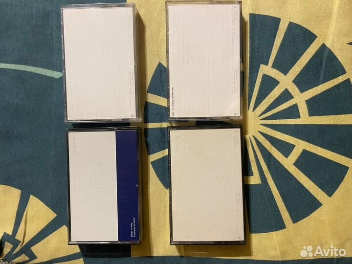 Аудиокассеты sony под запись. Комплектом