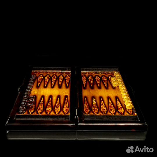 Янтарные нарды. Нарды из Янтаря. Янтарь. ab001