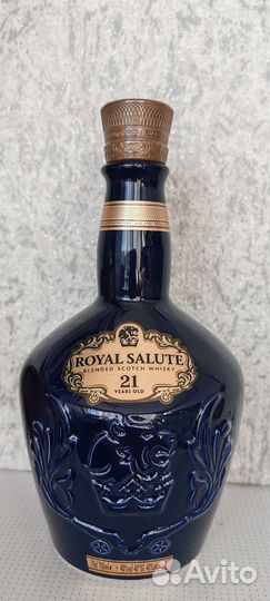 Бутылка керамическая Royal Salute whisky