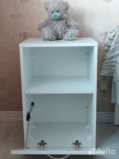Тумба прикроватная белая бу