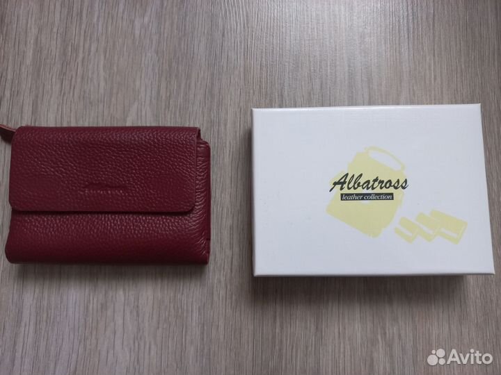 Новый кожаный кошелек Albatross