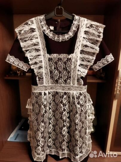 Школьный фартук и платье