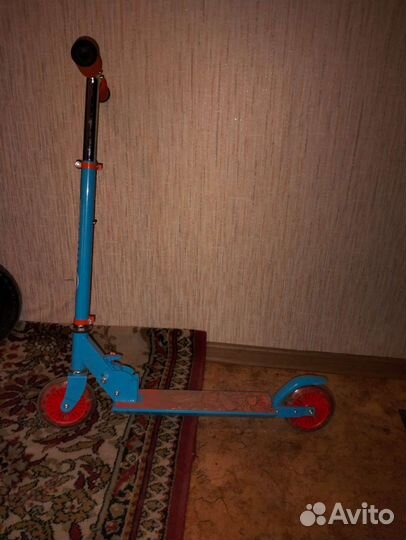 Самокат детский двухколесный бу