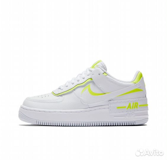 Nike Air Force 1 Low Shadow White Lemon