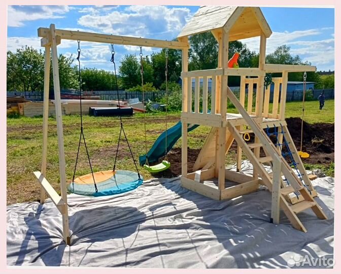 Детский игровой спортивный комплекс