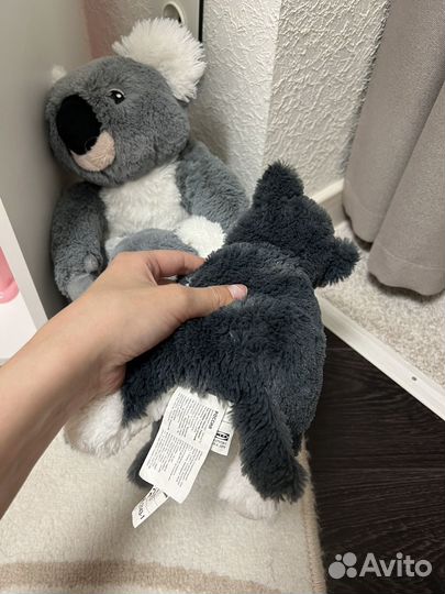 Мягкие игрушки из IKEA коала, хаски щенок