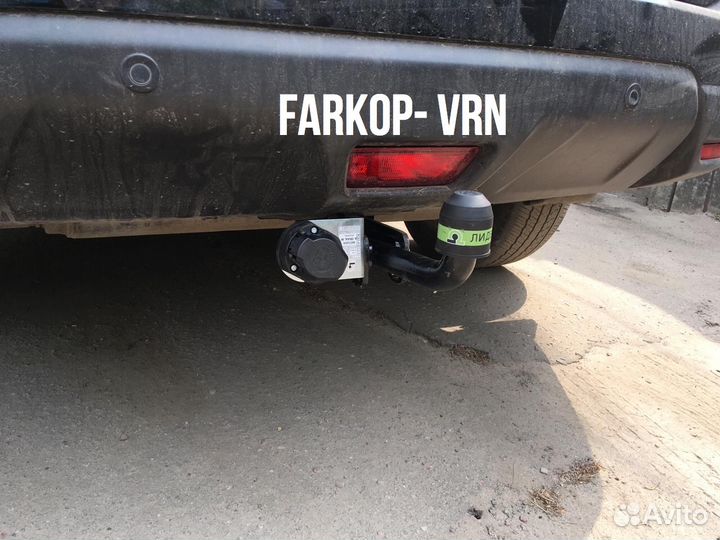 Фаркоп Лидер плюс N122-A на nissan X-trail