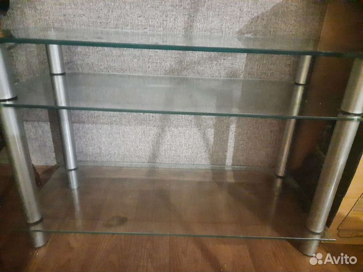 Стеклянная тумба