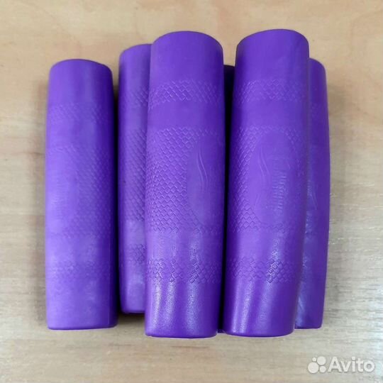 Грипса ручка резиновая 6шт чёрные турник велосипед