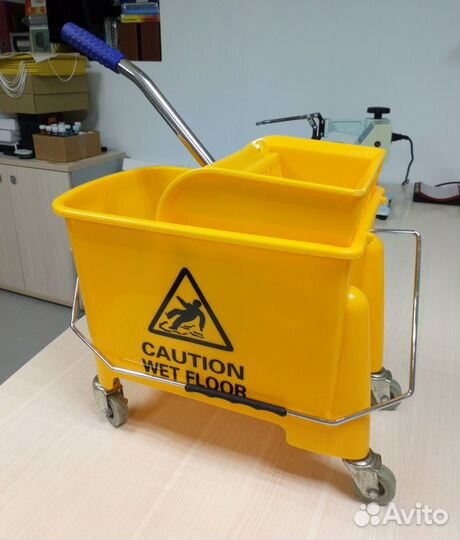 Ведро пластиковое с механическим отжимом