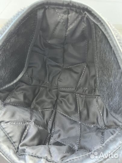 Меховая мужская кепка