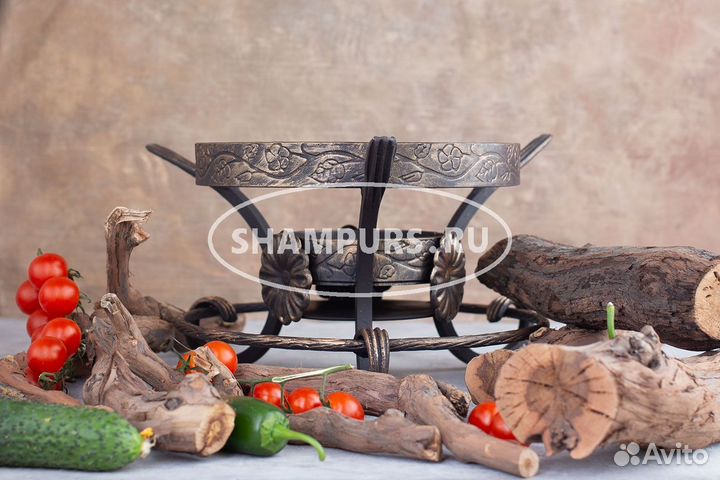 Марокканский тажин Летний лес на подставке Кебаб