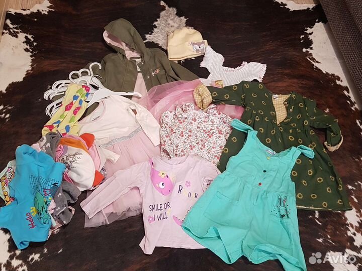 Детские вещи пакетом для девочек 98-110