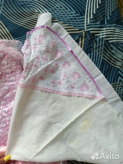 Конверт на выписку зимний для девочки