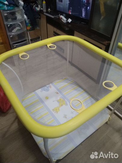 Большой детский манеж бу