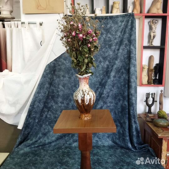 Подставка для цветов напольная деревянная