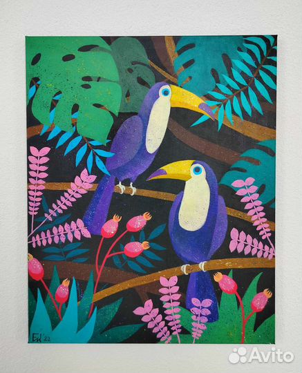 Картина Туканы