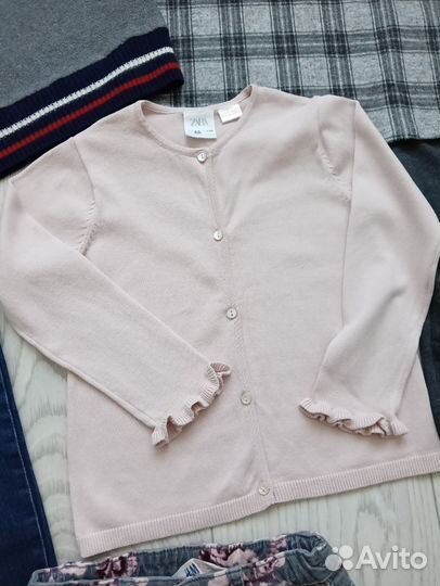 Zara, next, h&m пакет одежды 110 см