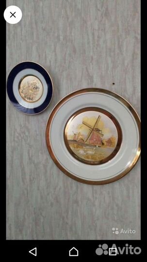 Тарелки настенные Япония 70х.годов