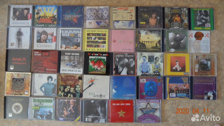 Русский рок на виниле и сд