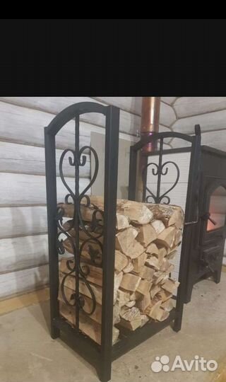 Дровница для камина