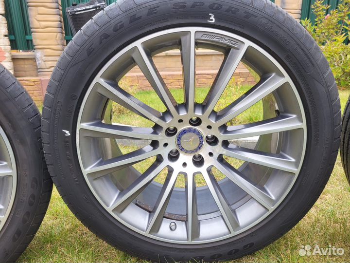 Комплект оригинальных колес в сборе Mercedes W