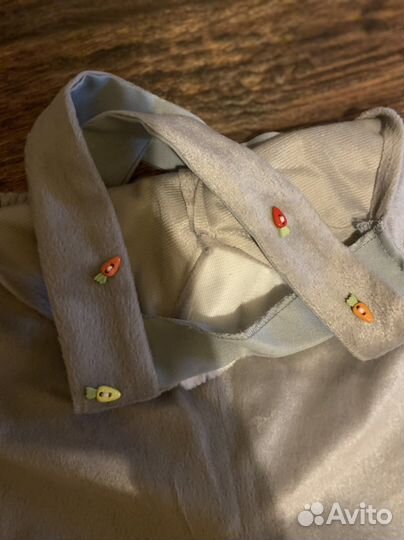 Новогодний костюм зайчика 98-110