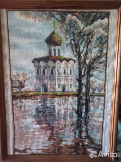 Картина-вышивка