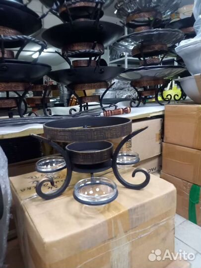 Садж чугунный с клеймом