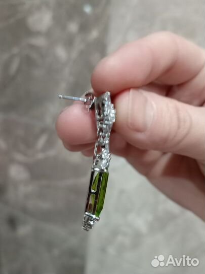 Серьги серебро 925