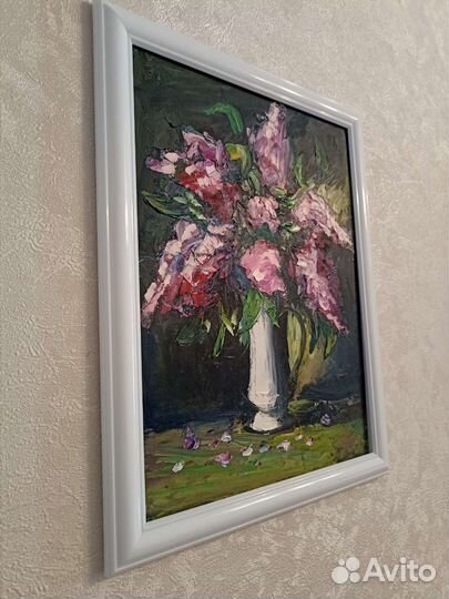 Картина маслом в раме 