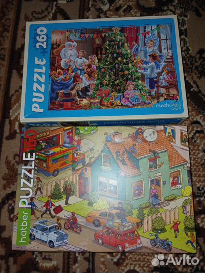 Пазлы для детей и взрослых