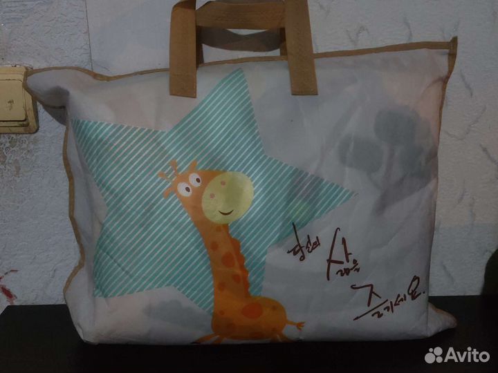 Детский коврик-сумка