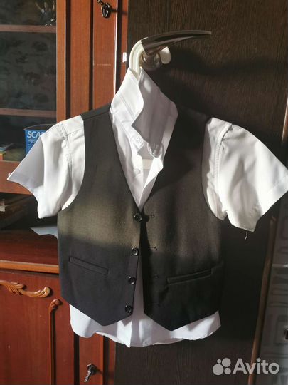 Жилет школьный для мальчика 128, 134