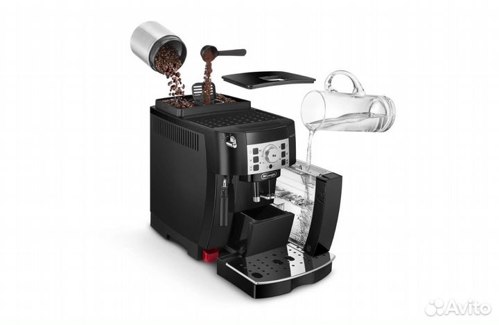 Кофемашина DeLonghi ecam 22.110.B. Новая. Гарантия
