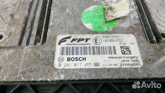 Блок управления двс iveco daily 5 (29S-40S) (2AD16