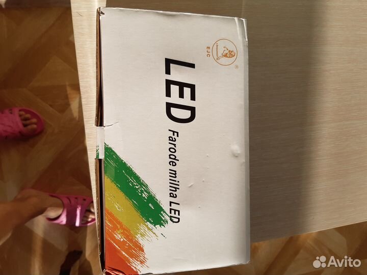 Противотуманные светодиодные фары niva chevrolet