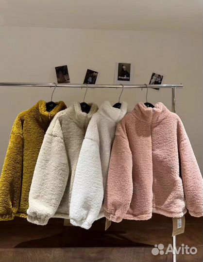 Куртка тедди женская барашек