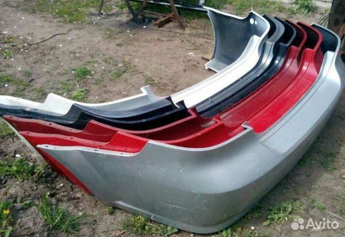 Бампер задний Шевроле Лачетти Chevrolet Lacetti
