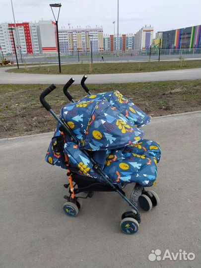 Прогулочная коляска для двойни