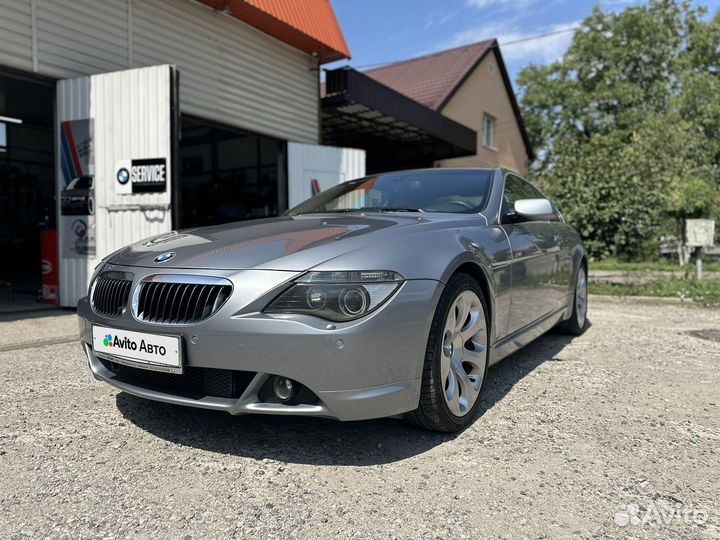 BMW 6 серия 4.8 AT, 2007, 133 000 км