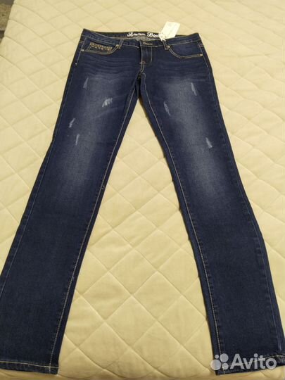 Джинсы новые заниженная талия