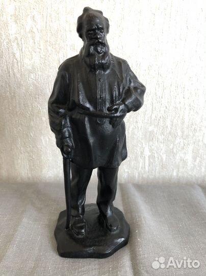 Чугунная статуэтка Лев Толстой СССР Куса