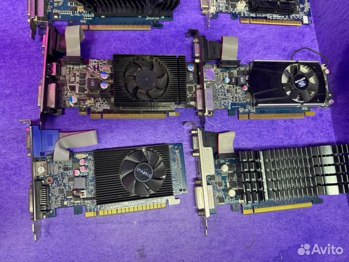 Видеокарты 1GB Nvidia/AMD