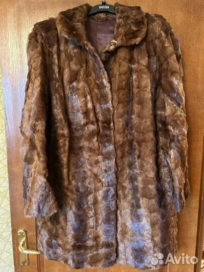 Шуба норковая 46