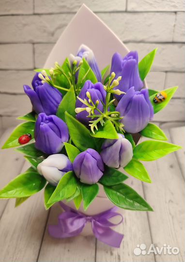 Букеты на выпускной мыло ручной работы